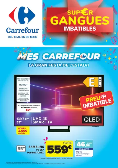 Catálogo Carrefour en Prat de Llobregat | CHOLLOS NO ALIMENTACION | 13/5/2025 - 26/5/2025
