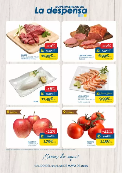 Catálogo Supermercados La Despensa en Méntrida | VÁLIDO DEL 13 AL 19 DE MAYO | 13/5/2025 - 19/5/2025