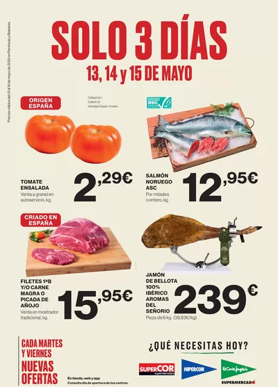 Catálogo Hipercor en Huarte-Uharte | ¡Solo 3 días! | 13/5/2025 - 15/5/2025