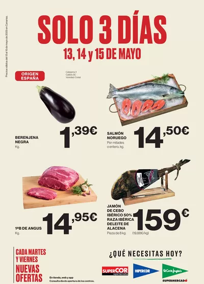Catálogo Hipercor en Las Palmas de Gran Canaria | ¡Solo 3 días! | 13/5/2025 - 15/5/2025