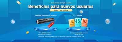Ofertas de Informática y Electrónica en Sant Fruitós de Bages | Beneficios para nuevos usuarios de Olight | 13/5/2025 - 26/5/2025