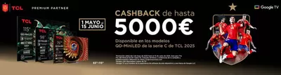 Catálogo Electrocash en Don Benito | ¡Recibe hasta 5.000€ con tu nuevo televisor TCL! | 13/5/2025 - 15/6/2025