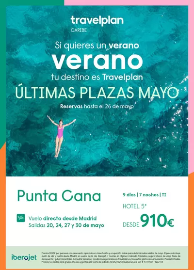 Ofertas de Viajes en Errenteria | Travelplan Playa Bavaro/Punta Cana de Travelplan | 14/5/2025 - 26/5/2025