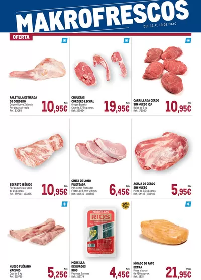 Catálogo Makro en Tarragona | Makro Fresco Cataluña | 14/5/2025 - 19/5/2025