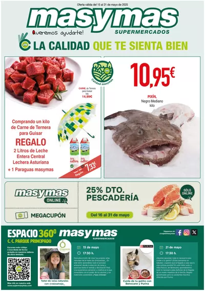 Catálogo Masymas en Mislata | Oferta válida del 15 al 21 de mayo de 2025 | 15/5/2025 - 21/5/2025