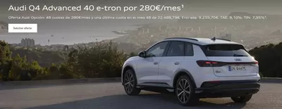 Ofertas de Coches, Motos y Recambios en Iurreta | Audi Q4 Advanced 40 e-tron por 280€/mes de Audi | 14/5/2025 - 31/5/2025
