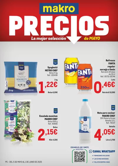 Catálogo Makro en Tarragona | Makro Precios Cataluña | 15/5/2025 - 1/6/2025