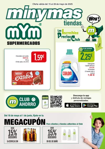 Ofertas de Hiper-Supermercados en Benavides | Oferta válida del 15 al 28 de mayo de Masymas | 15/5/2025 - 28/5/2025