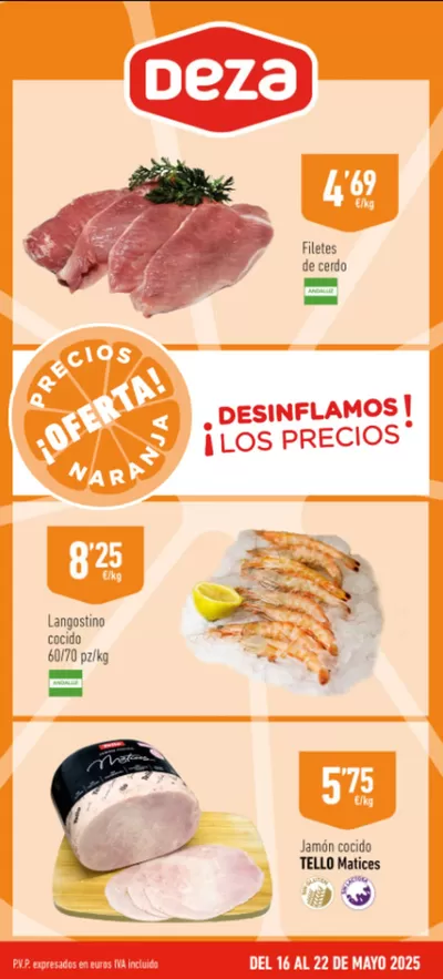 Catálogo Supermercados Deza en Córdoba | DEL 16 AL 22 DE MAYO | 16/5/2025 - 22/5/2025
