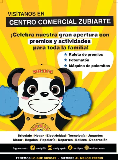 Ofertas de Jardín y Bricolaje en Nájera | ¡MR.DIY ya está aquí! de MR D.I.Y | 15/5/2025 - 24/5/2025