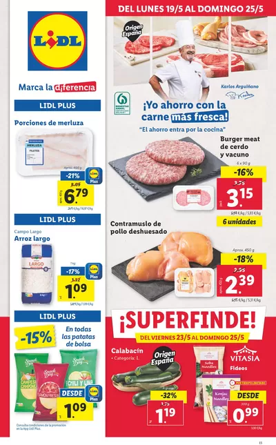 Catálogo Lidl en Sevilla |  № 1 PRECIO - Ofertas válidas del 19/05 al 25/05 | 19/5/2025 - 25/5/2025