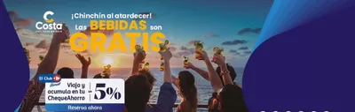 Ofertas de Viajes en San Sebastián de los Reyes | COSTA CRUCEROS - TODO INCLUIDO & BEBIDAS GRATIS + 5% CHEQUEAHORRO de Carrefour Viajes | 15/5/2025 - 31/5/2025