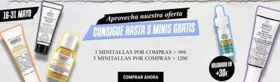 Ofertas de Perfumerías y Belleza en Estepona | CONSIGUE HASTA 5 MINIS GRATIS de Kiehls | 16/5/2025 - 31/5/2025