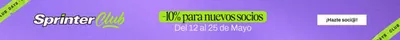 Ofertas de Deporte en Parla | -10% para nuevos socios de Sprinter | 16/5/2025 - 25/5/2025
