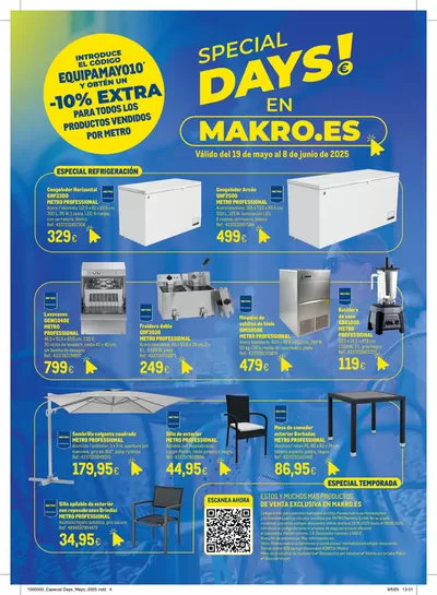 Catálogo Makro en Telde | Válido del 19 de mayo al 8 de junio | 19/5/2025 - 8/6/2025