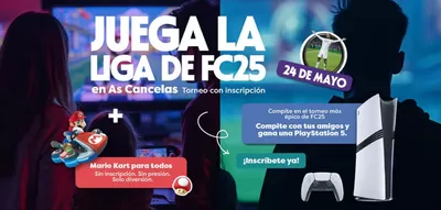 Catálogo As Cancelas en Santiago de Compostela | JUEGA LA LIGA DE FC25 en As Cancelas | 19/5/2025 - 24/5/2025