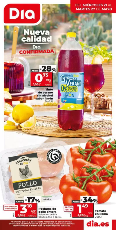 Ofertas de Hiper-Supermercados en Escalona | Nueva calidad Dia del 21/05 al 27/05 de Dia | 21/5/2025 - 27/5/2025