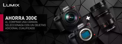Ofertas de Informática y Electrónica en Puerto de la Cruz | Ahorra 300€ al comprar una cámara y un objetivo Lumix S de Panasonic | 19/5/2025 - 4/8/2025