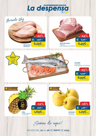 Catálogo Supermercados La Despensa en Pozuelo de Alarcón | VÁLIDO DEL 20 AL 26 DE MAYO | 20/5/2025 - 26/5/2025