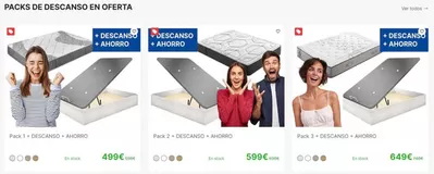 Catálogo Mobiprix en Vilafranca del Penedes | PACKS DE DESCANSO EN OFERTA | 20/5/2025 - 2/6/2025