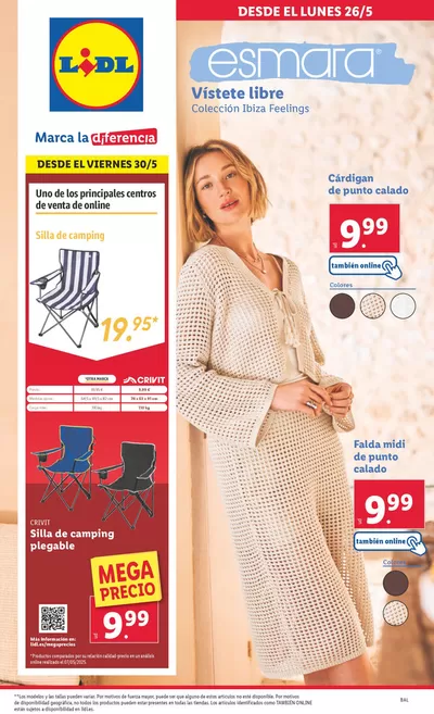 Catálogo Lidl en Ibiza | ¡Bazar Lidl! Ofertas válidas 26/05 al 01/06 | 26/5/2025 - 1/6/2025