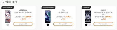 Ofertas de Informática y Electrónica en Puerto de la Cruz | Tu móvil libre de Simyo | 20/5/2025 - 2/6/2025
