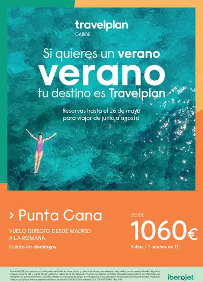 Ofertas de Viajes en Logroño | Travelplan Playa Bavaro/Punta Cana de Travelplan | 1/6/2025 - 31/8/2025