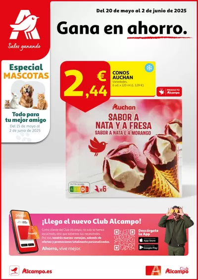 Catálogo Alcampo en Linares | Gana en ahorro. | 21/5/2025 - 2/6/2025