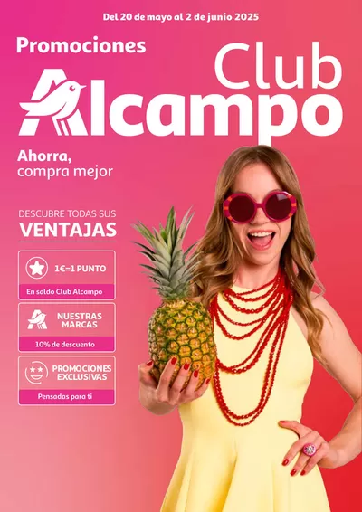 Catálogo Alcampo en Linares | Promociones Club Alcampo | 21/5/2025 - 2/6/2025