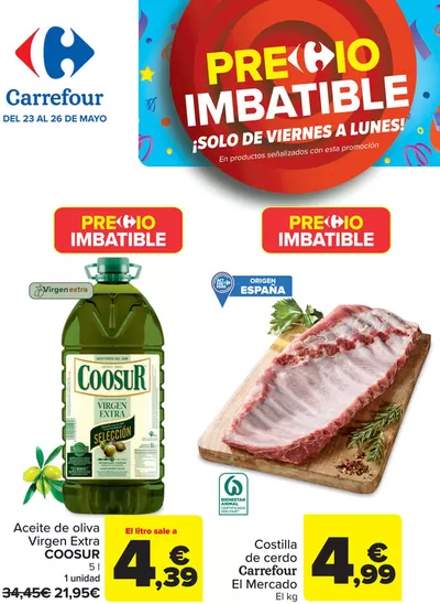Ofertas de Hiper-Supermercados en Antas de Ulla | PRECIO IMBATIBLE de Carrefour | 23/5/2025 - 26/5/2025