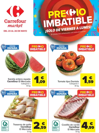 Catálogo Carrefour Market en Cádiz | Preu imbatible | 23/5/2025 - 26/5/2025