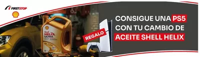 Ofertas de Coches, Motos y Recambios en Fuente el Fresno | ¡ GANA UNA PLAY STATION 5 POR TU CAMBIO DE ACEITE Y FILTRO CON SHELL EN FIRST STOP ! de First Stop | 21/5/2025 - 14/6/2025