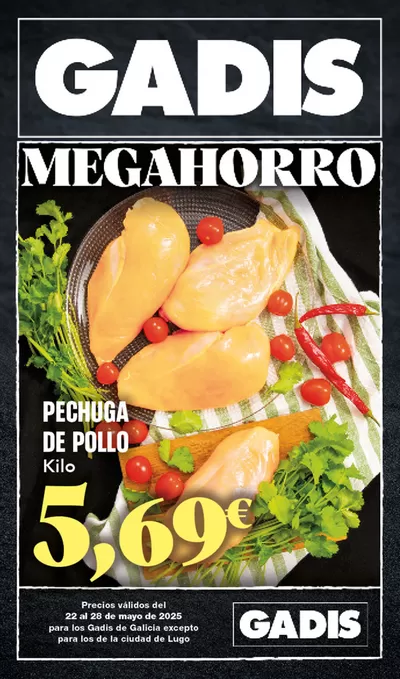 Catálogo Gadis en Oleiros | Precios válidos del 22 al 28 de mayo de 2025 | 22/5/2025 - 28/5/2025