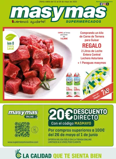 Catálogo Masymas en Beas de Segura | Oferta válida del 22 al 28 de mayo de 2025  | 22/5/2025 - 28/5/2025