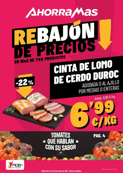 Catálogo Ahorramas en Tarancón | Rebajón de precios | 22/5/2025 - 28/5/2025