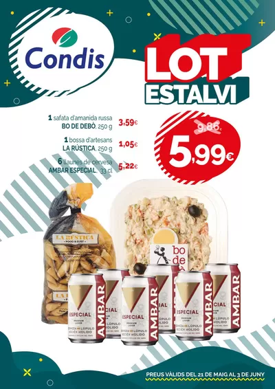Catálogo Condis en Rubí | PREUS VÀLIDS DEL 21 DE MAIG AL 3 DE JUNY | 22/5/2025 - 3/6/2025