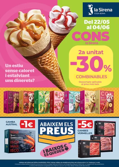 Catálogo La Sirena en Sant Just Desvern | 2a unitat -30% COMBINABLES | 22/5/2025 - 4/6/2025