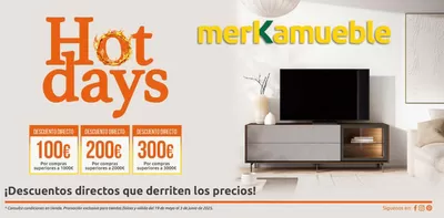 Catálogo Merkamueble en Dodro | Hot days | 22/5/2025 - 3/6/2025