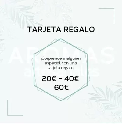 Ofertas de Perfumerías y Belleza en L'Hospitalet de Llobregat | Tarjeta regalo de Aromas Artesanales | 22/5/2025 - 9/6/2025