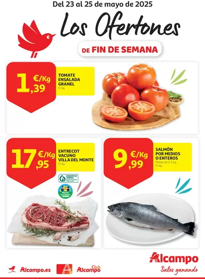 Catálogo Alcampo en Alicante | Del 23 al 25 de mayo de 2025 | 23/5/2025 - 25/5/2025