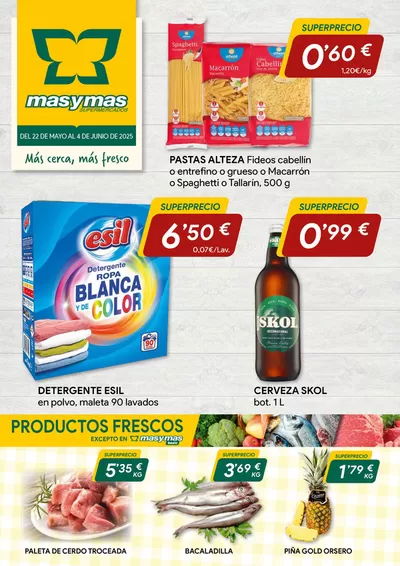 Catálogo Masymas en Beas de Segura | DEL 22 DE MAYO AL 4 DE JUNIO | 23/5/2025 - 4/6/2025