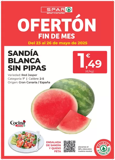 Catálogo SPAR Gran Canaria en Telde | Del 23 al 26 de mayo | 23/5/2025 - 26/5/2025