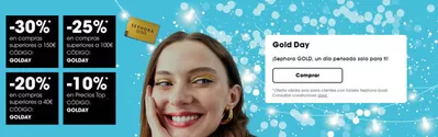 Ofertas de Perfumerías y Belleza en Línea de la Concepción | ¡Los días más Gold han llegado! de Sephora | 23/5/2025 - 23/5/2025