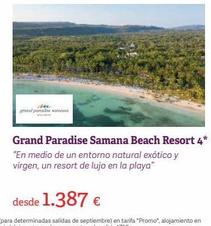 Oferta de Aves Grand Krust en Nautalia Viajes