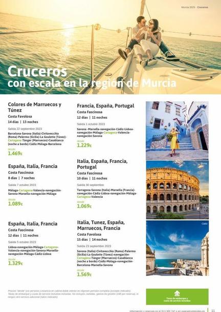 Oferta de Cruceros  por 1229€ en Viajes El Corte Inglés