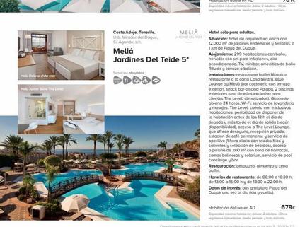Oferta de Jardín  por 679€ en Viajes El Corte Inglés