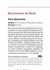 Oferta de Buscar París por 89€ en Viajes El Corte Inglés