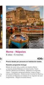 Oferta de Destinos Roma por 436€ en Viajes El Corte Inglés
