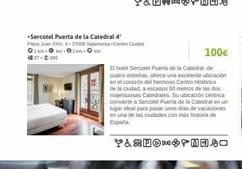 Oferta de Puertas Salamanca por 100€ en Viajes El Corte Inglés