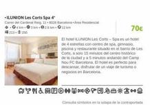 Oferta de Spa  por 70€ en Viajes El Corte Inglés